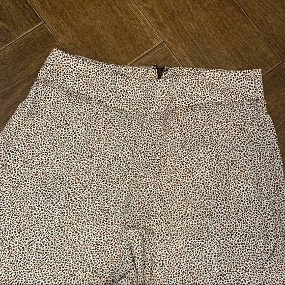 AFRM Leopard Print Wide Leg Pants MEDIUM lq95 - Picture 8 of 11